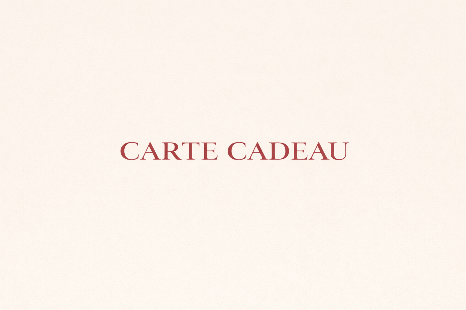 CARTE CADEAU 100% SOIE DE MURIER