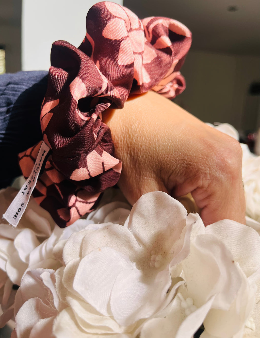 CHOUCHOU 100%SOIE DE MURIER  Éclat Poudré