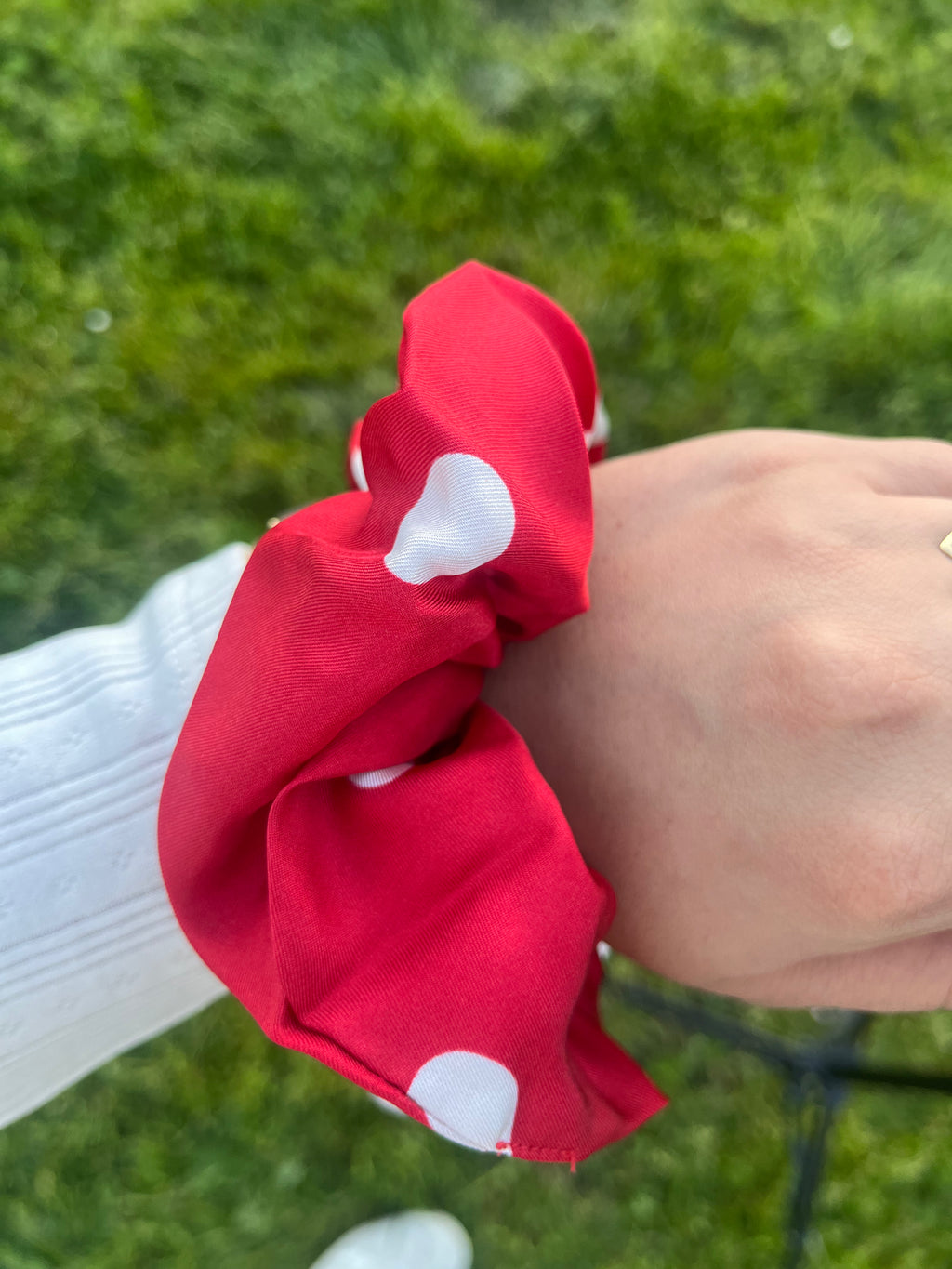 CHOUCHOU 100% SOIE DE MURIER Rouge Couture